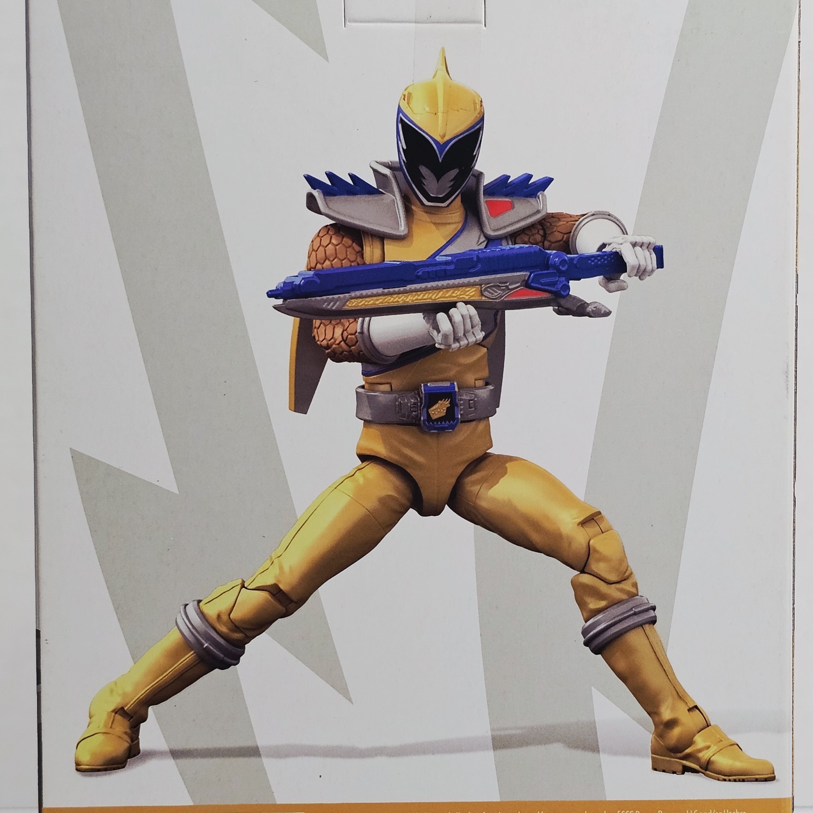 Power Rangers Lightning Collection Dino Charge Gold Ranger Hasbro Figure