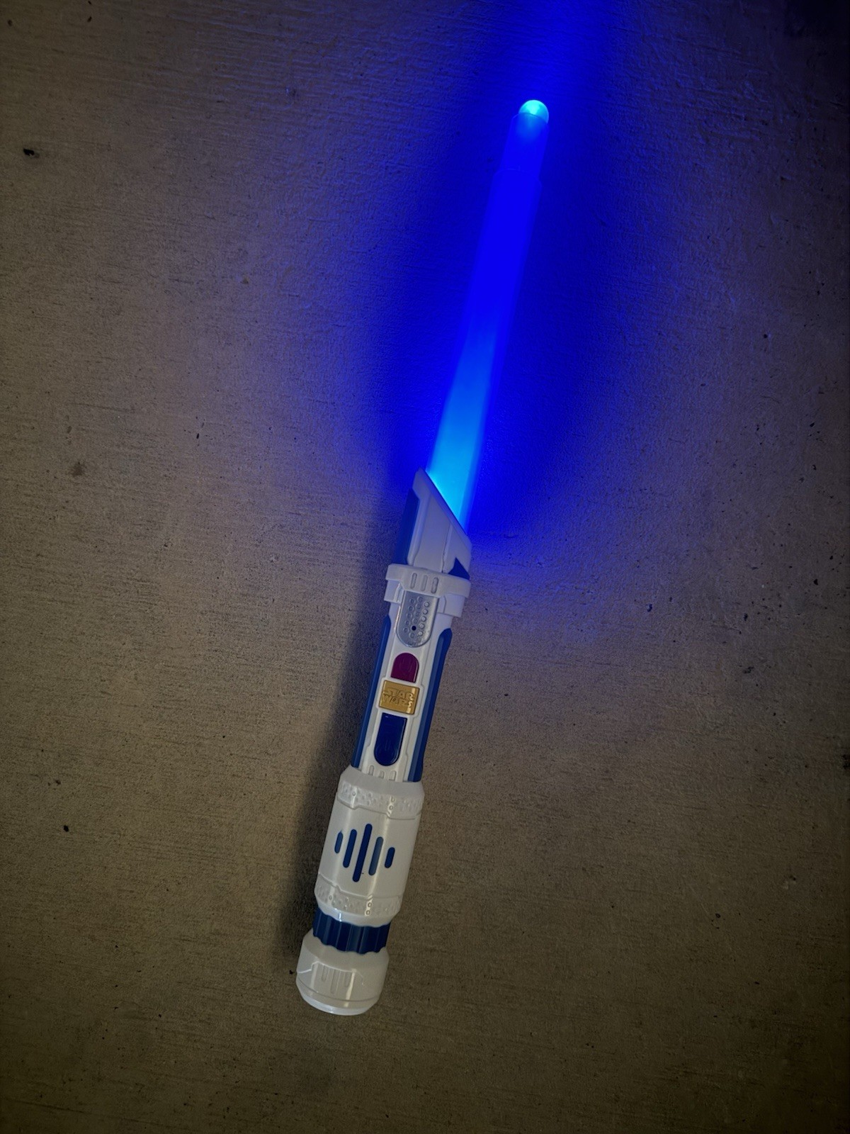 Star Wars Lightsaber Blade Builders Blast-Tech blue Light & Sounds