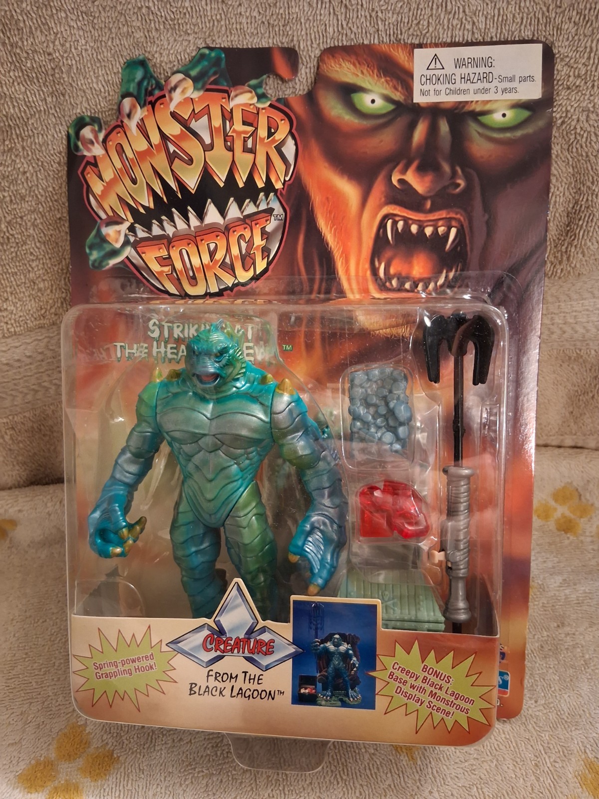 MONSTER FORCE Creature From The Black Lagoon 1994 by Playmates Vintage and cool!