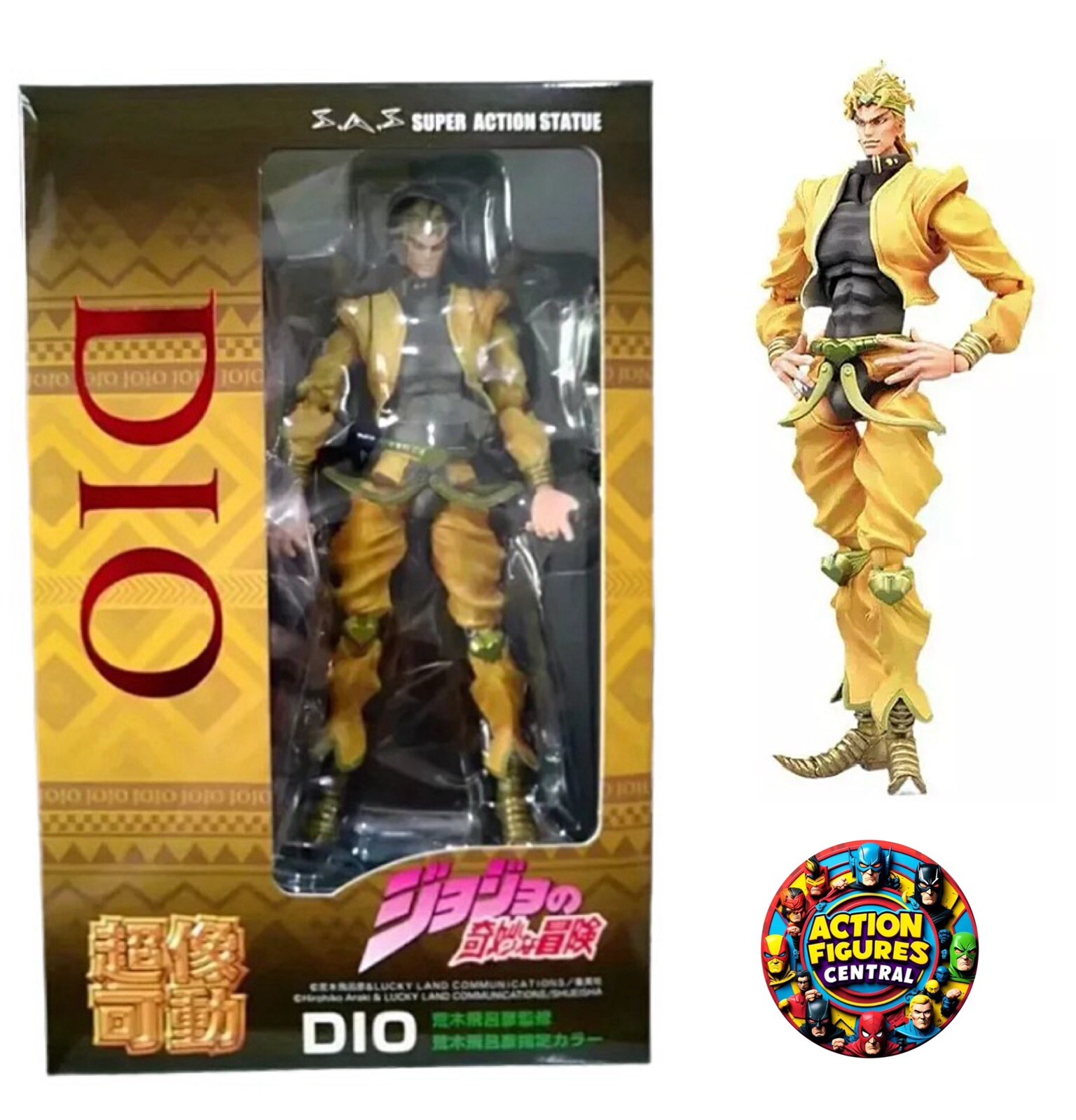 17cm JoJo&rsquo;s Bizarre Adventure Stardust Crusaders Kujo Jotaro Dio Brando Anime
