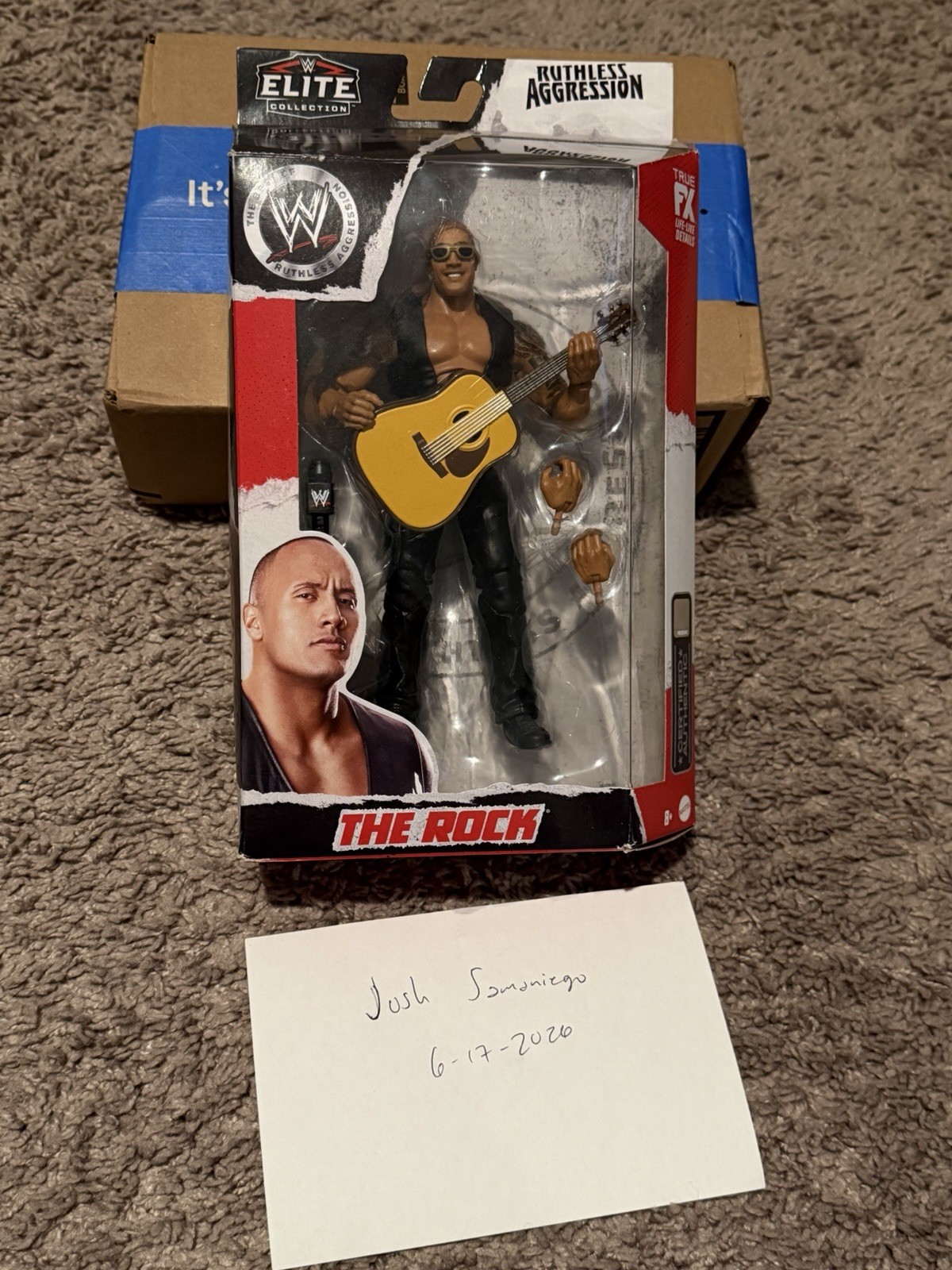 WWE Hollywood Rock Elite Ruthless Agression