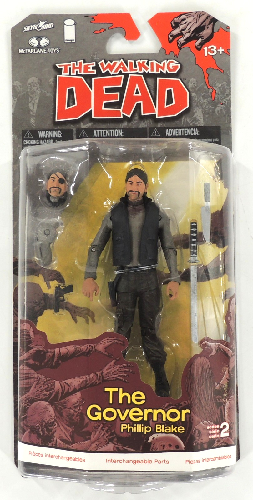 The Governor Phillp Blake McFarlane Comic Book Series 2 The Walking Dead SEALED