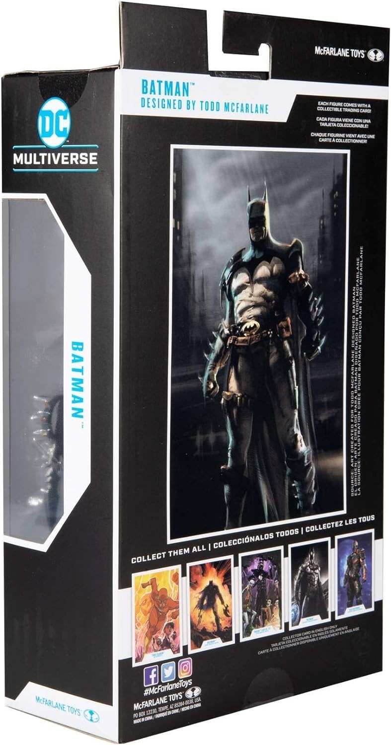 DC Multiverse Batman Action Figure 7&Prime; Todd McFarlane Design**//