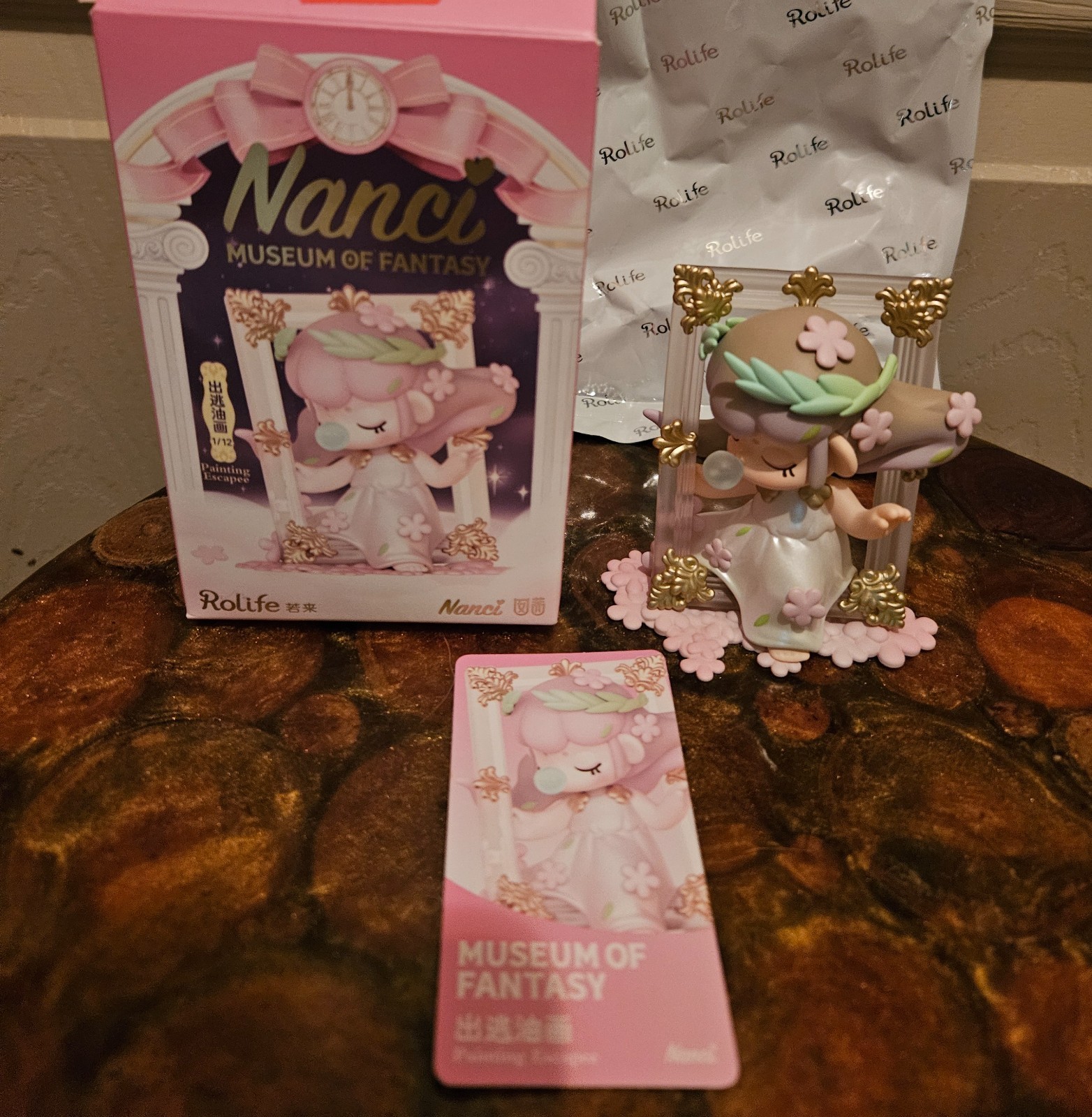 AUTHENTIC NEW Rolife Nanci Museum of Fantasy SERIES – Confirmed PAINTING ESCAPEE