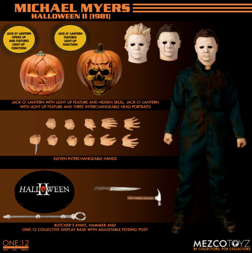 Mezco ONE:12 Halloween 2 Michael Myers IN STOCK AND READY TO SHIP!!!
