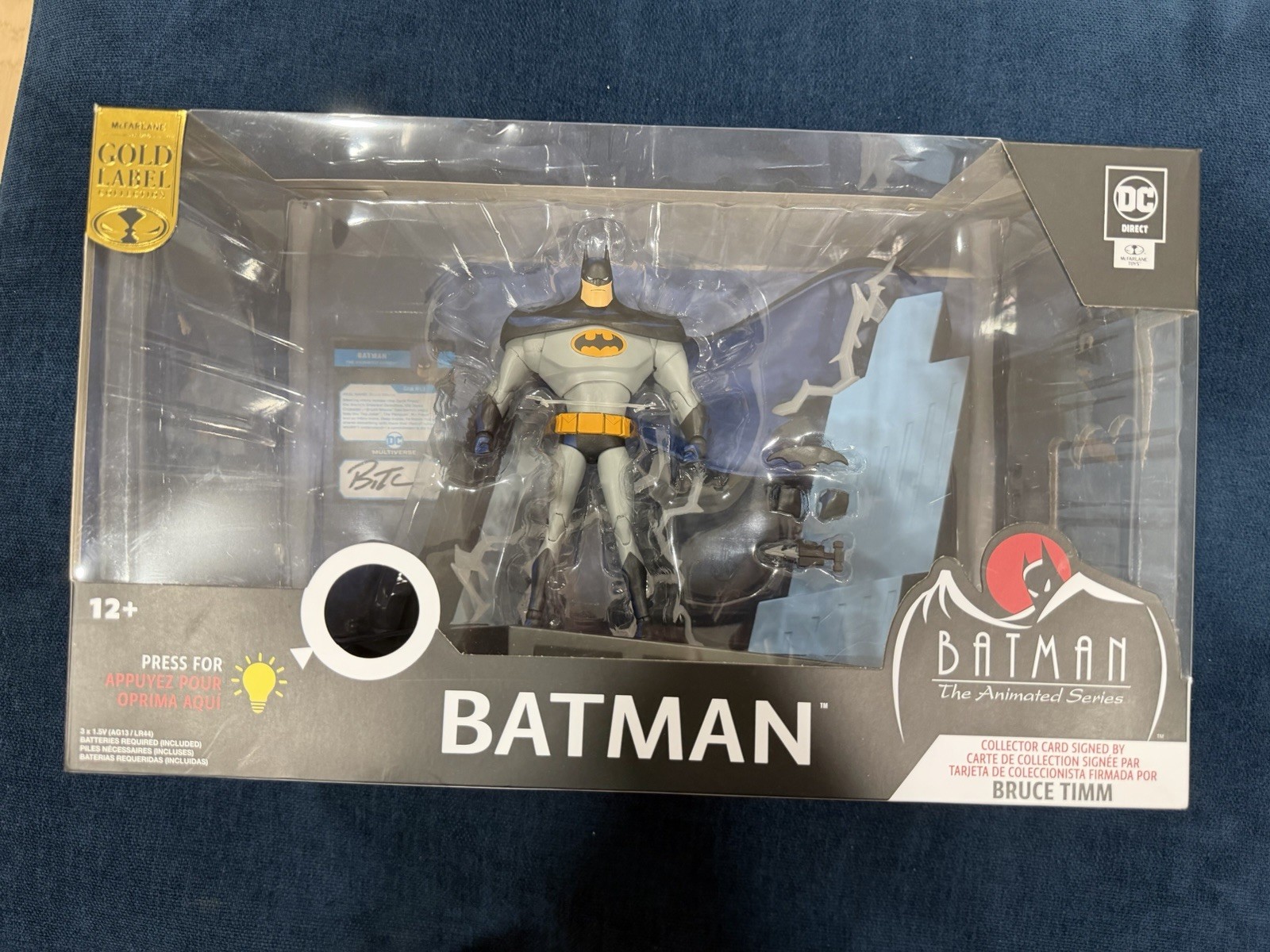 McFarlane DC Multiverse Animated Batman Target Exclusive With Bruce Timm Autogr