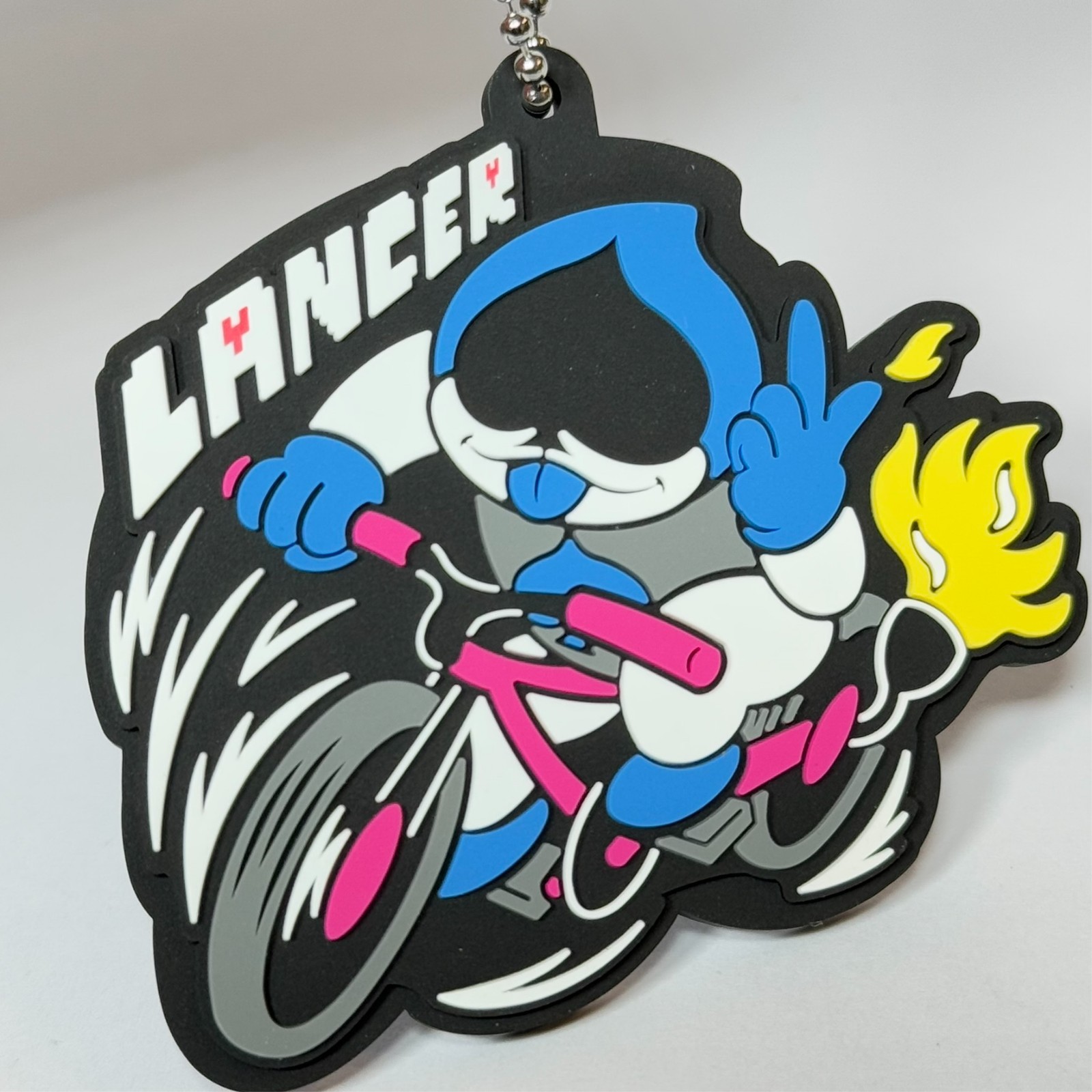Deltarune figure keychain Lancer rubber charm – Official Japan exclusive (New)