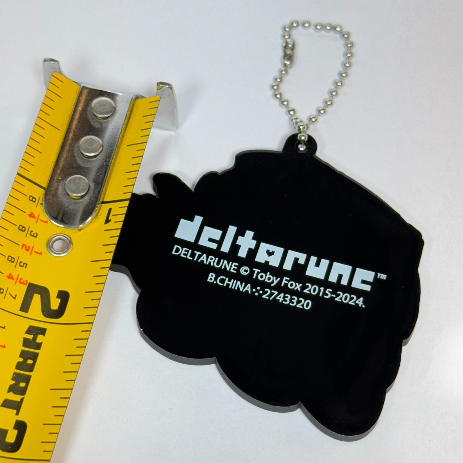 Deltarune figure keychain Lancer rubber charm – Official Japan exclusive (New)