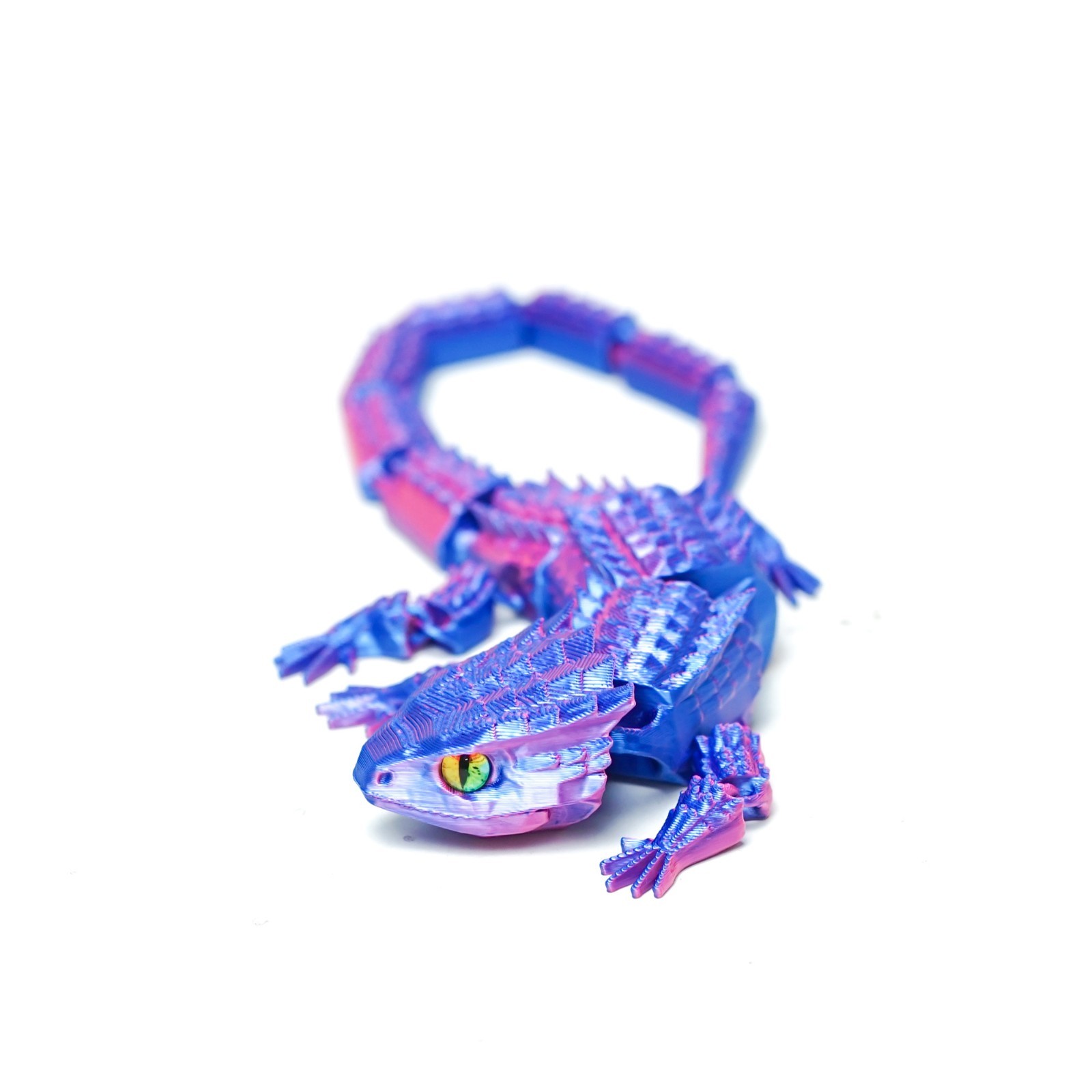 10.63inch 3D Printed Lizard Model,Articulated Animals figure,Toys Home Decor