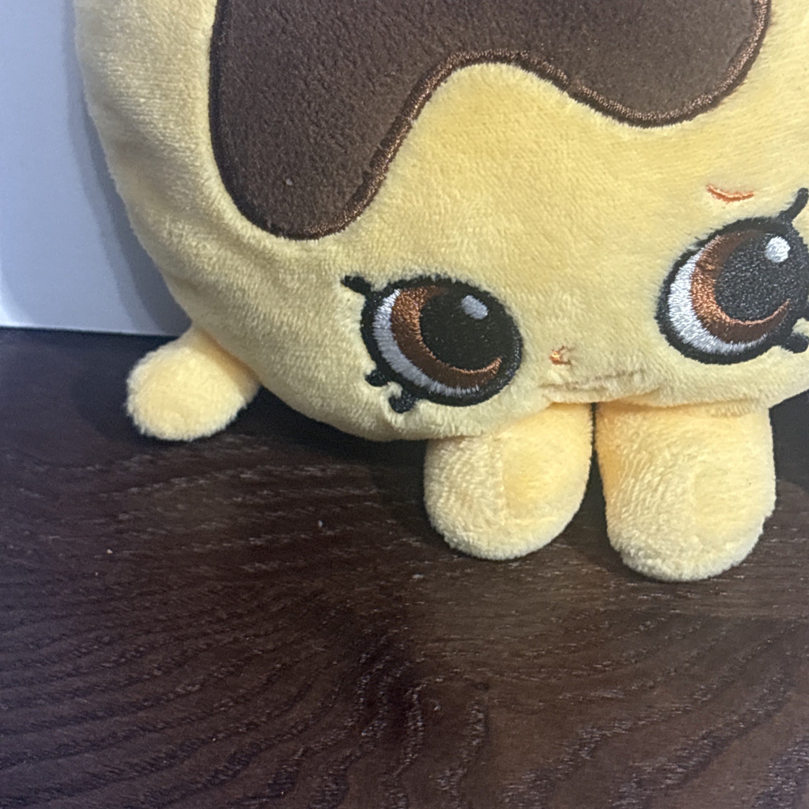 Shopkins Pancake Jake Bean Plush Toy Soft 6&Prime; 2016 Girl Boy NWT Moose Enterprise