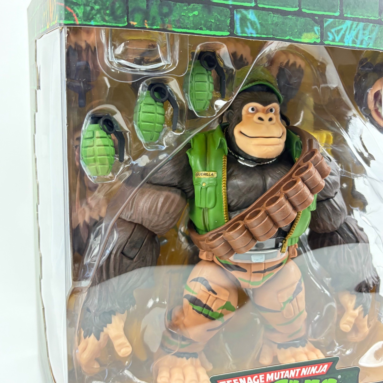Super7 TMNT Ultimates Guerrilla Gorilla Action Figure Wave 7 New 840049820456