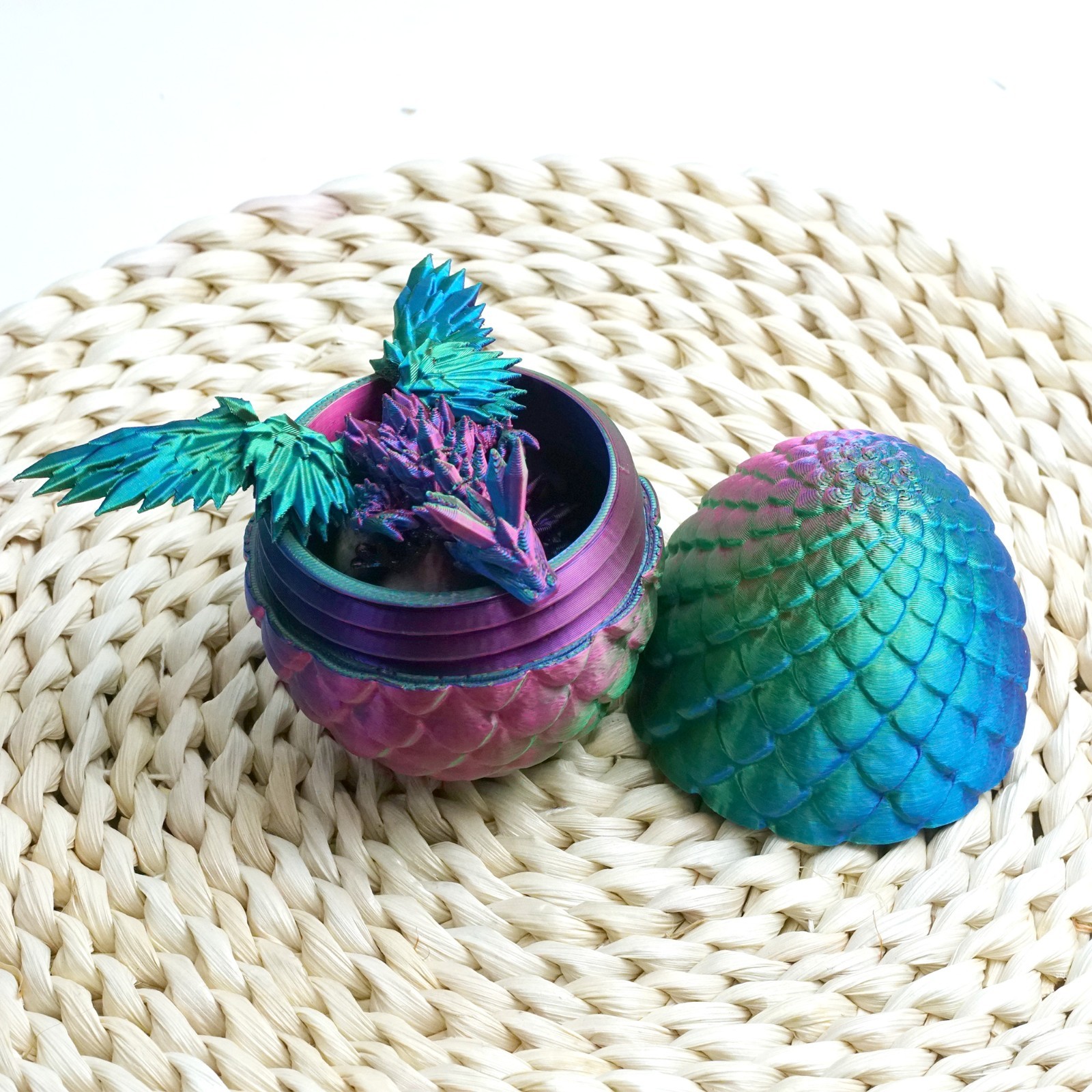 3D Printed Pterosaur Egg Model,Articulated Animals figure,Fidget Toys Home Decor