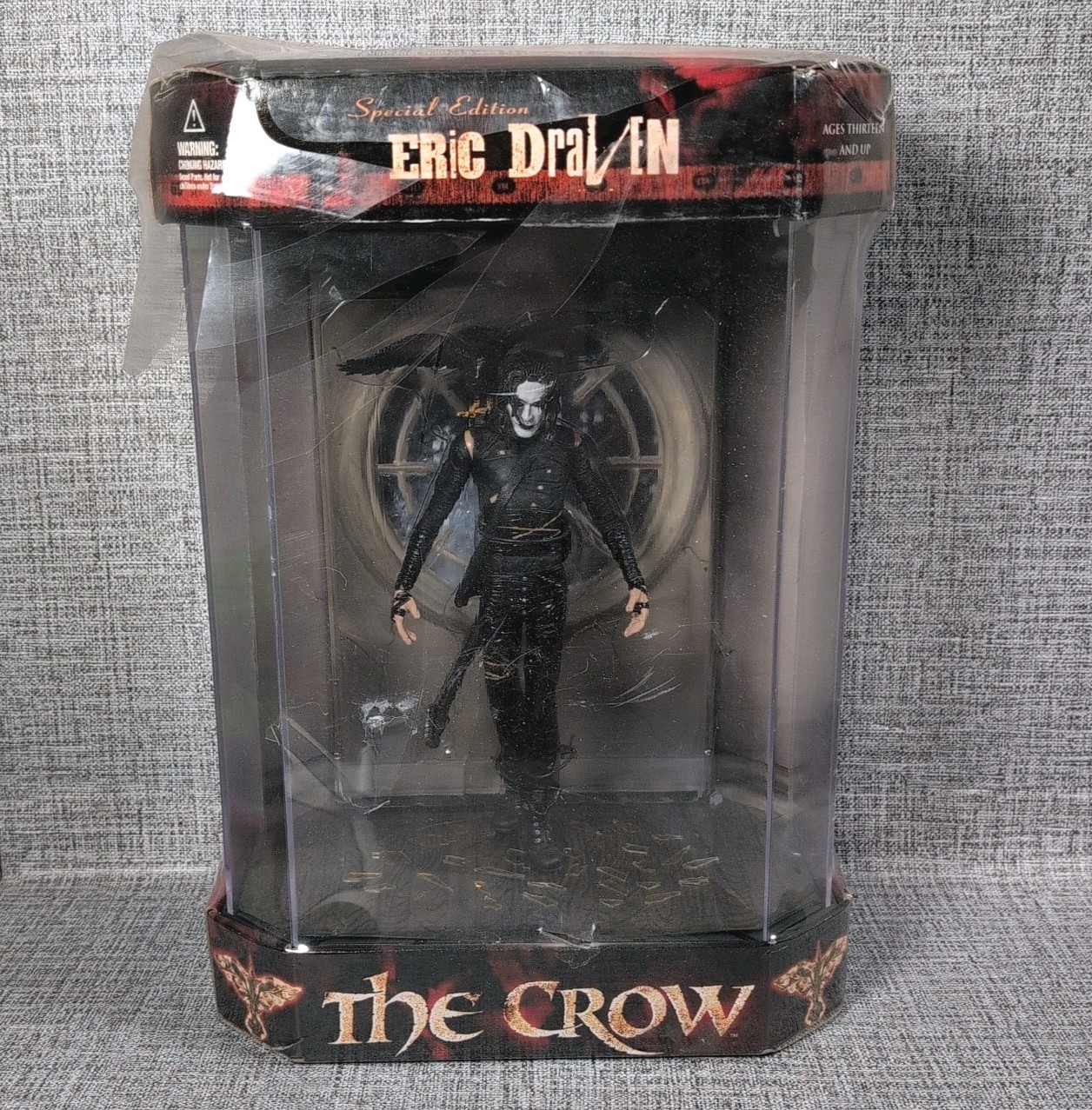 McFarlane Toys The Crow Eric Draven Special Edition Figure New Damaged Packaging