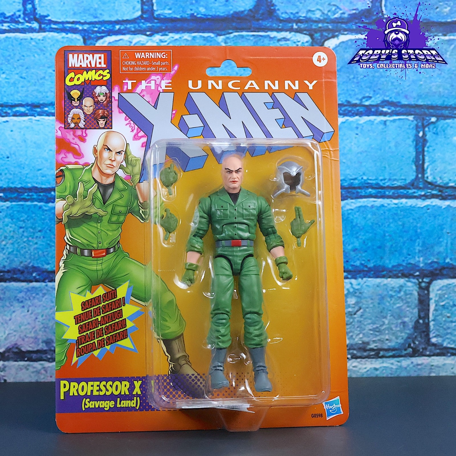 The Uncanny X-Men Professor X (Savage Land) 6&Prime; Action Figure by Hasbro