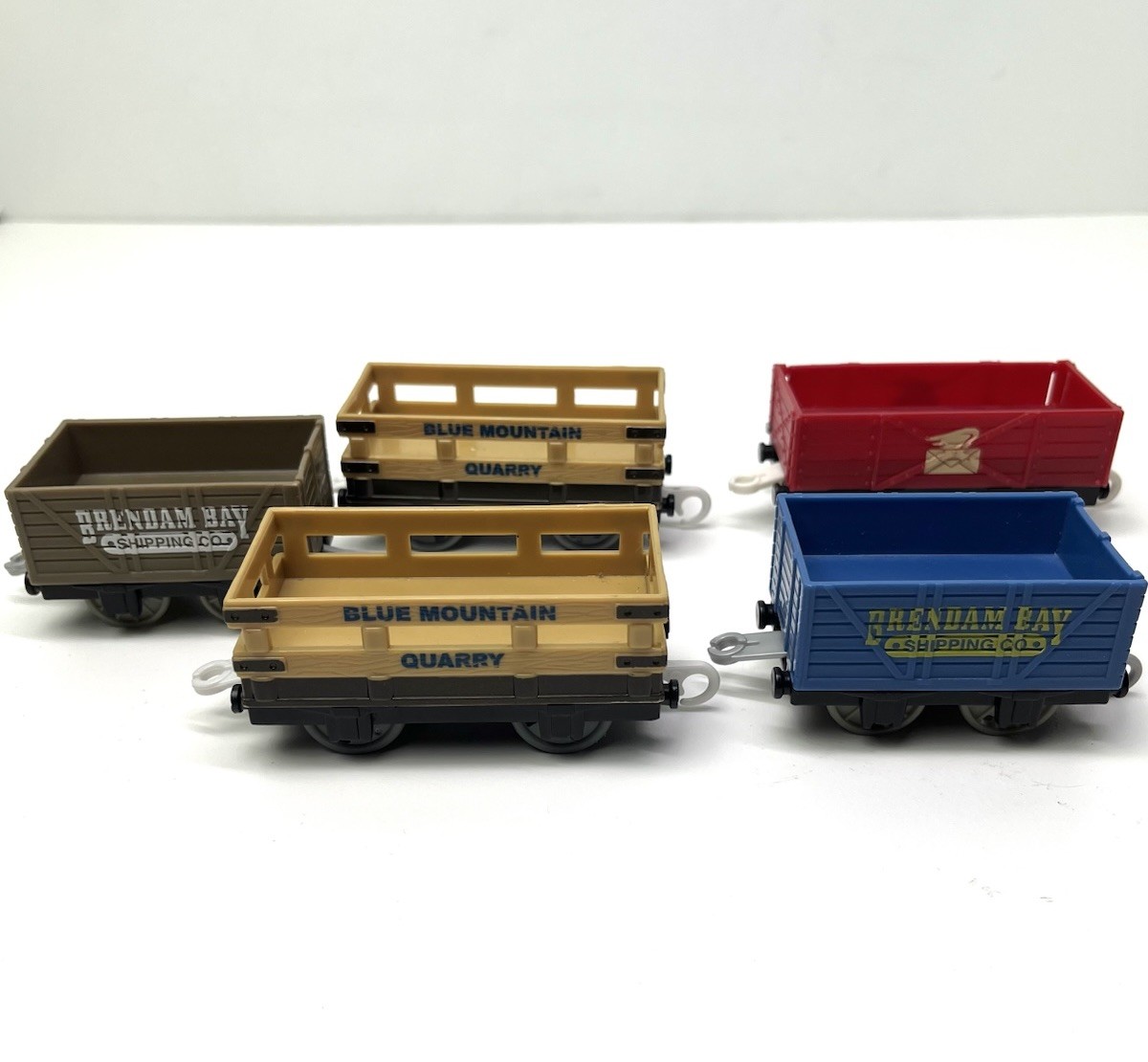 Thomas & Friends Lot Non Motorized Push/Pull Cargo Carts Containers 2009-2013