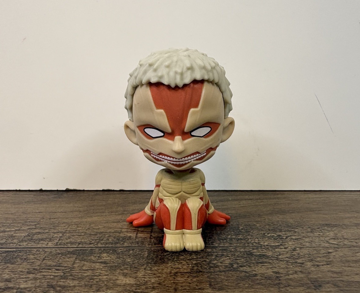 Yume Attack On Titan Armored Titan 2.75&Prime; Figure Anime Sitting