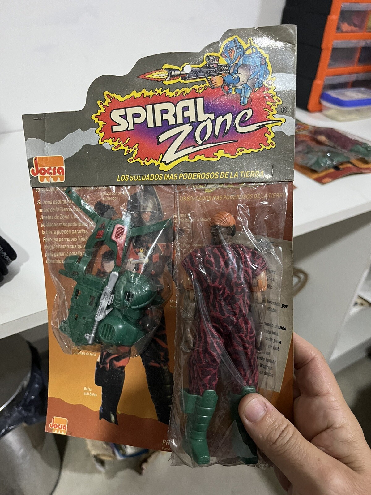 Spiral Zone Jocsa Argentina Variante Empaque Raro