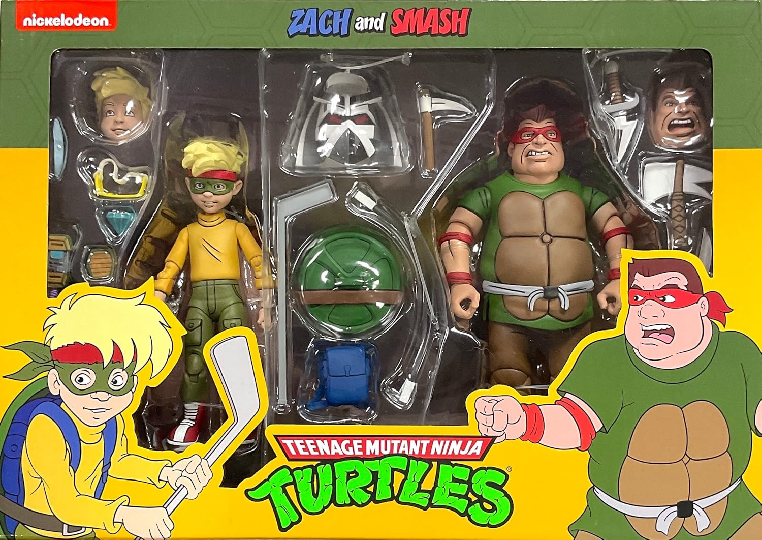 Teenage Mutant Ninja Turtles 7&Prime; Scale Zach & Smash Collectible Action Figures Se