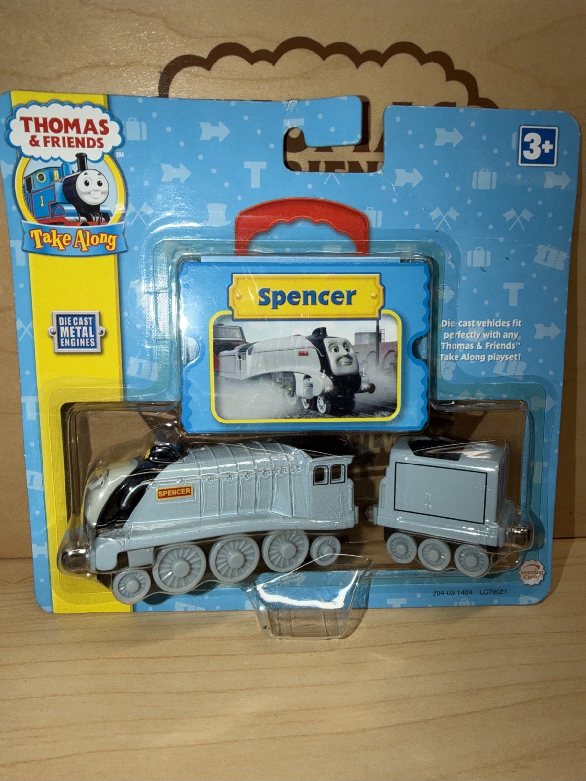 SPENCER ! THOMAS FRIENDS TRAIN TAKE Along N Play Diecast NEW IN BOX W CARD