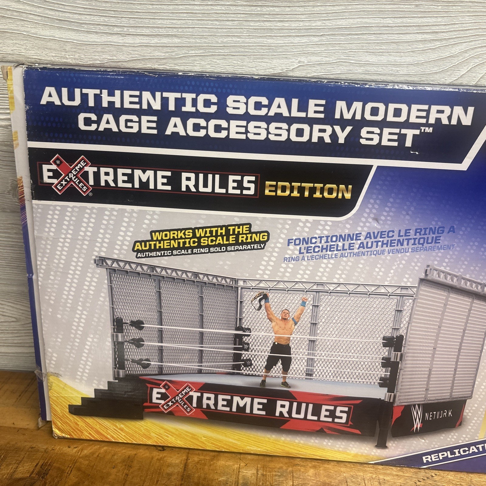 WWE Extreme Rules Edition Authentic Scale Cage 2015 Accessory Set For WWE Ring