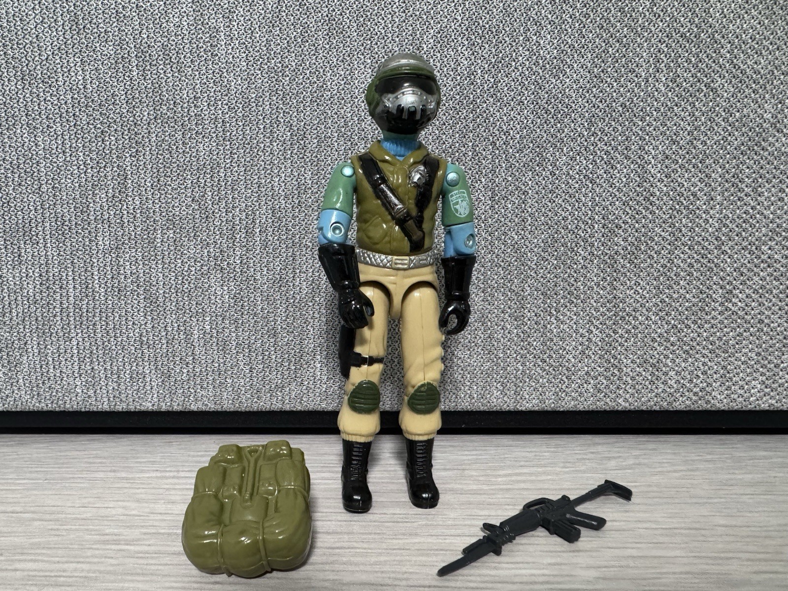 GI Joe Steel Brigade V1A Vintage 1987 With Correct Backpack & Gun Mail Away ARAH