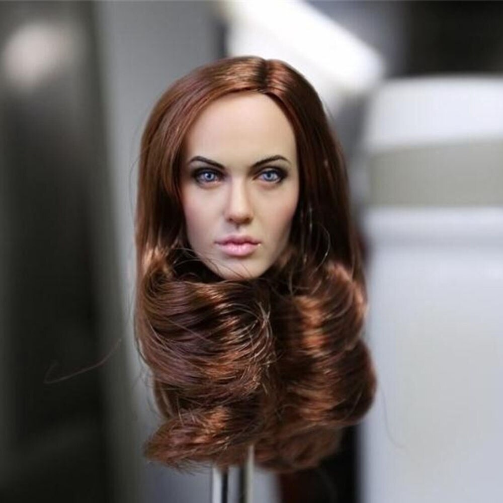 1/6 Angelina Jolie Head Sculpt Fit 12&Prime; HT CGL T-10 Female Suntan For 12&Prime; Figures