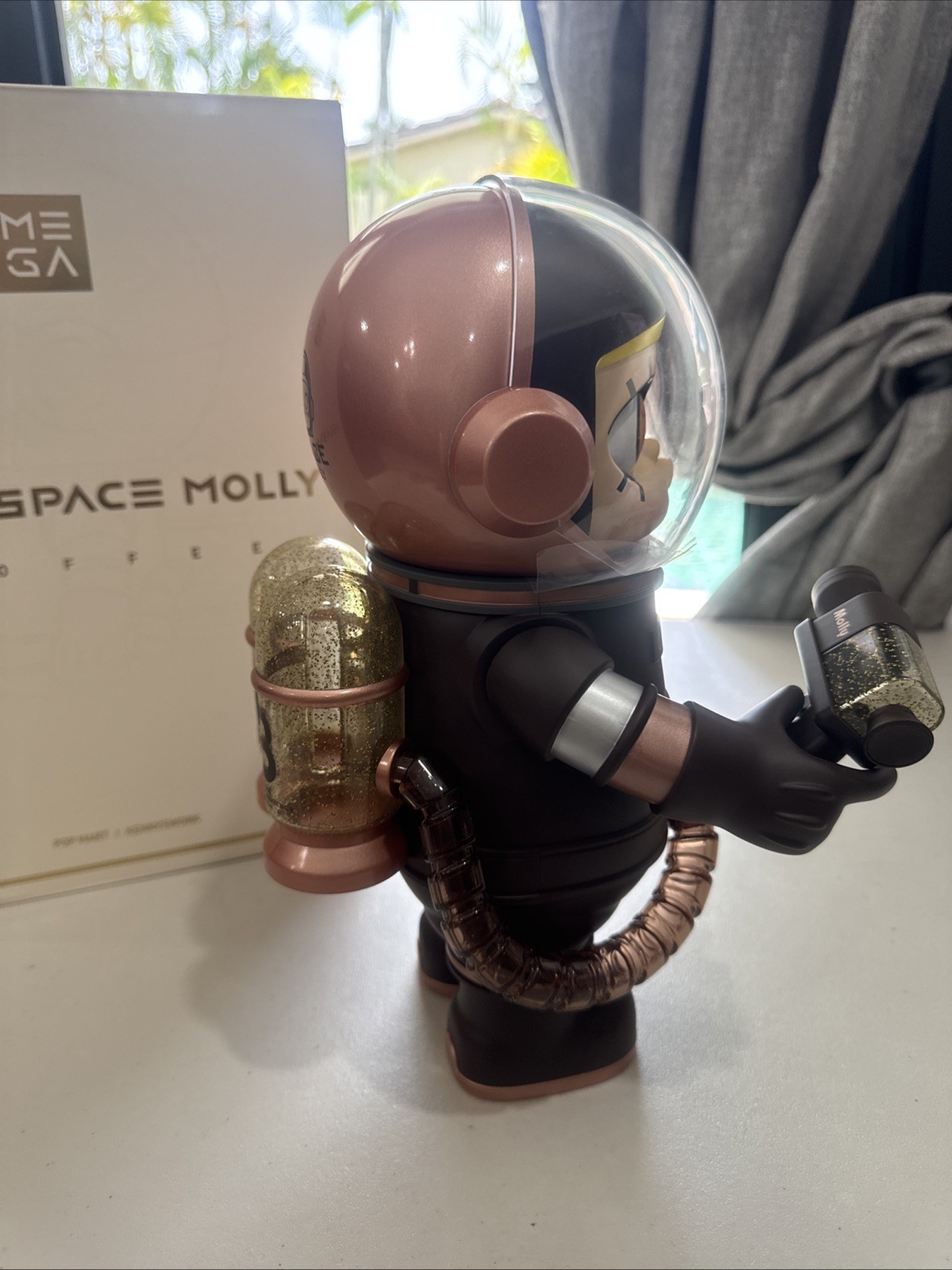 Authentic Pop Mart Mega Collection 400% Space Molly Toffee. US Seller