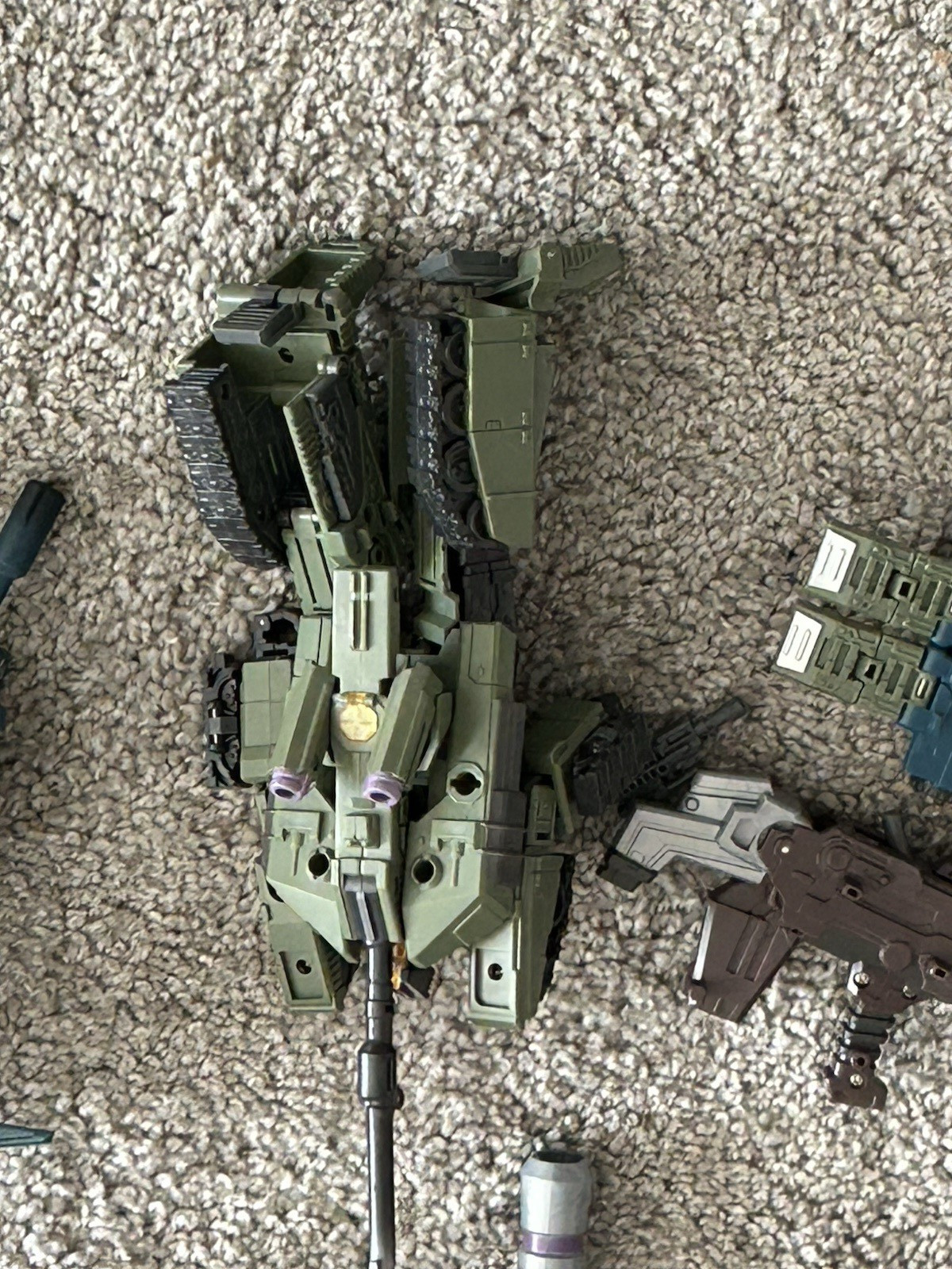Warbotron WB01-05 3rd Party Bruticus/Combaticons Complete Loose No Box Display