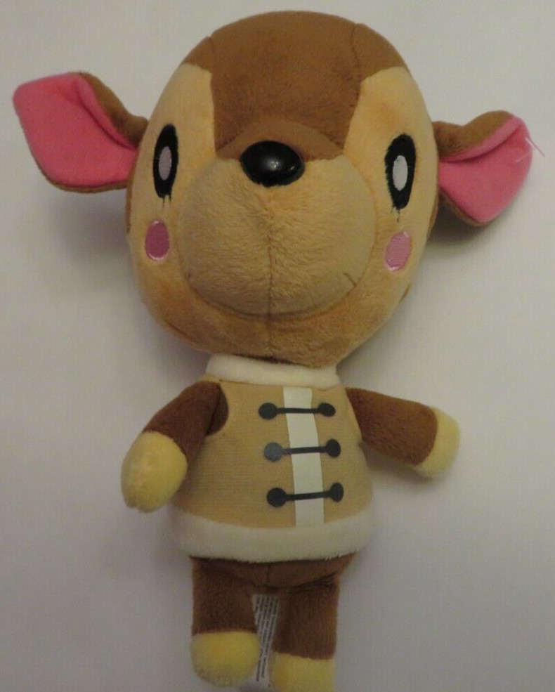 NWOT Animal Crossing New Horizons Funa Deer Soft Plush Doll Stuffed Animal 8”