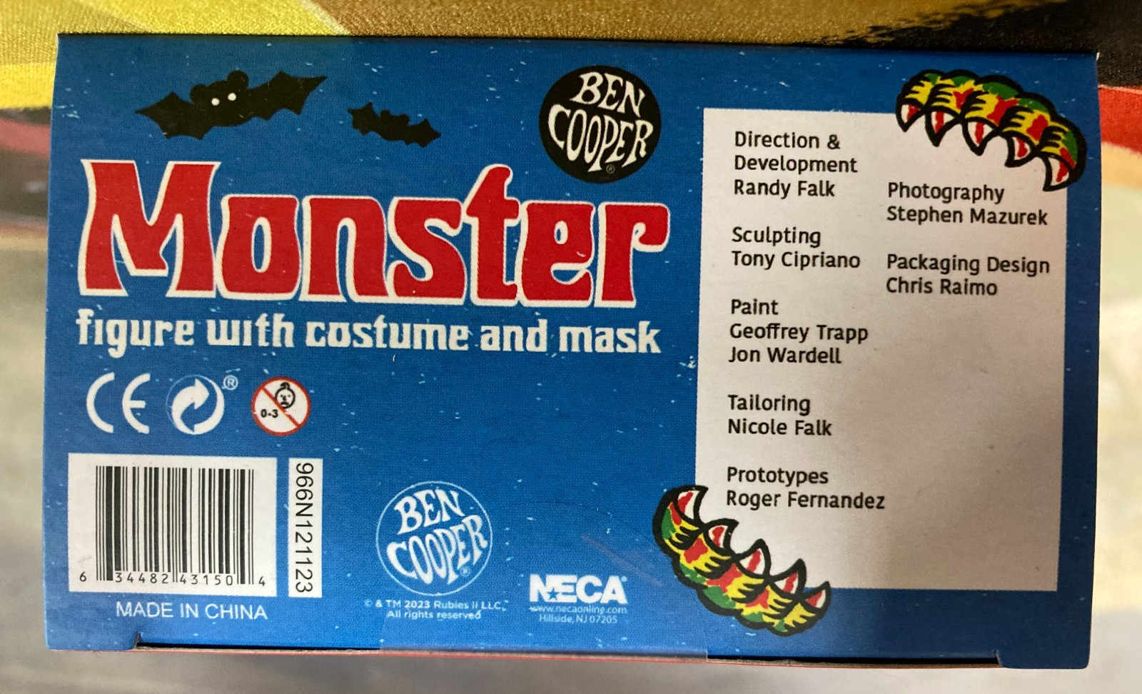 NECA Ben Cooper (Series 1) Costume Kids Figure Monster – Frankenstein (NIB)