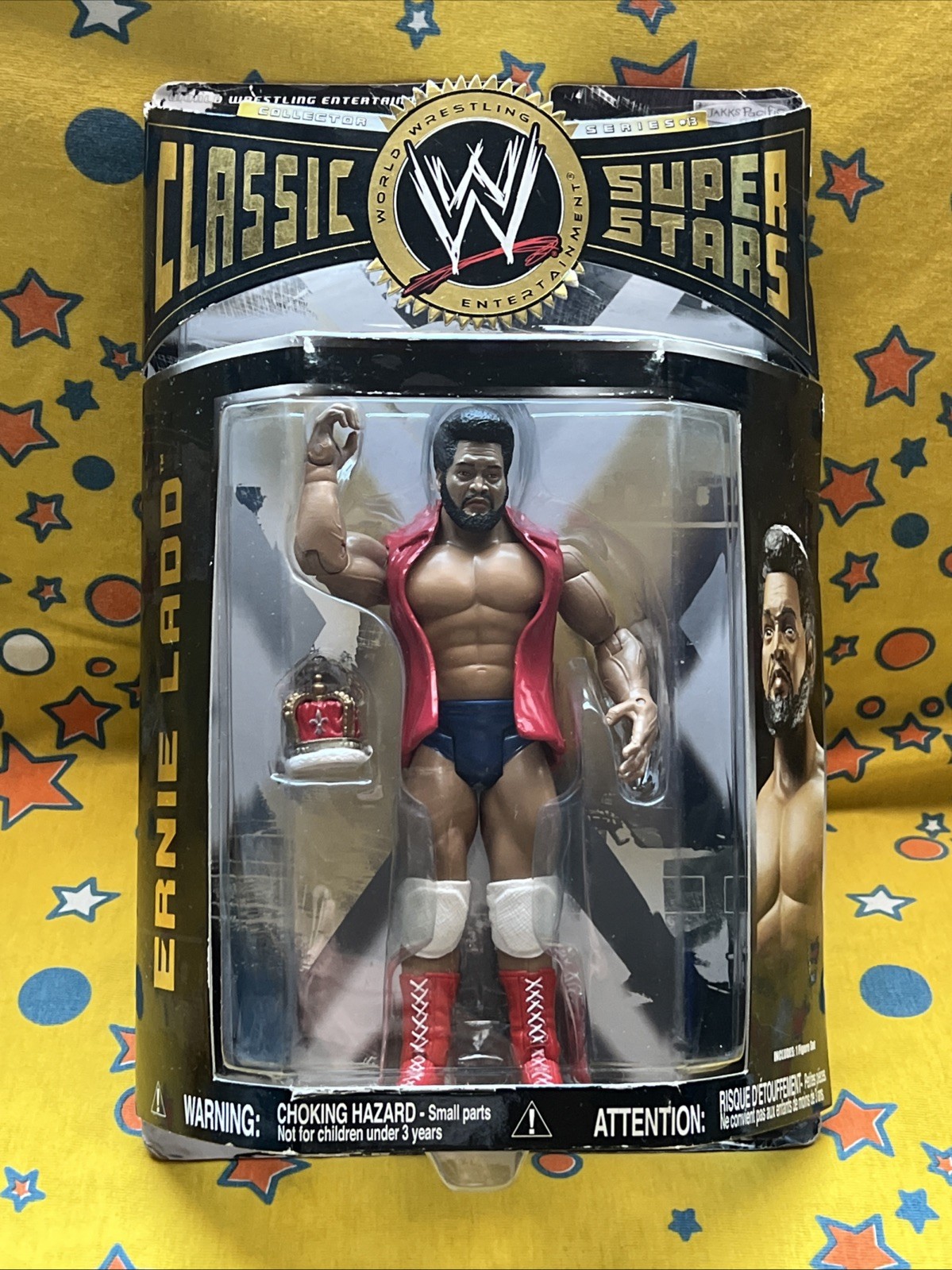 2007 WWE Jakks Pacific Classic Superstars Series 13 Ernie Ladd NIB