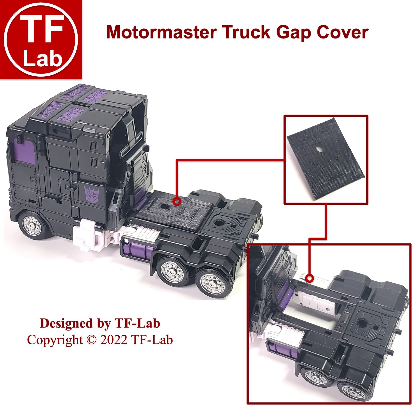 Front Car Mount for Transformers Legacy Menasor Stunticon Multipack