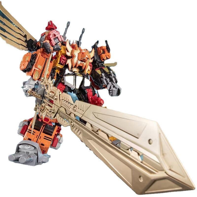 Jinbao Bruticus Warbotron+ Predaking Feral Rex Oversized Transform Figure NO/BOX