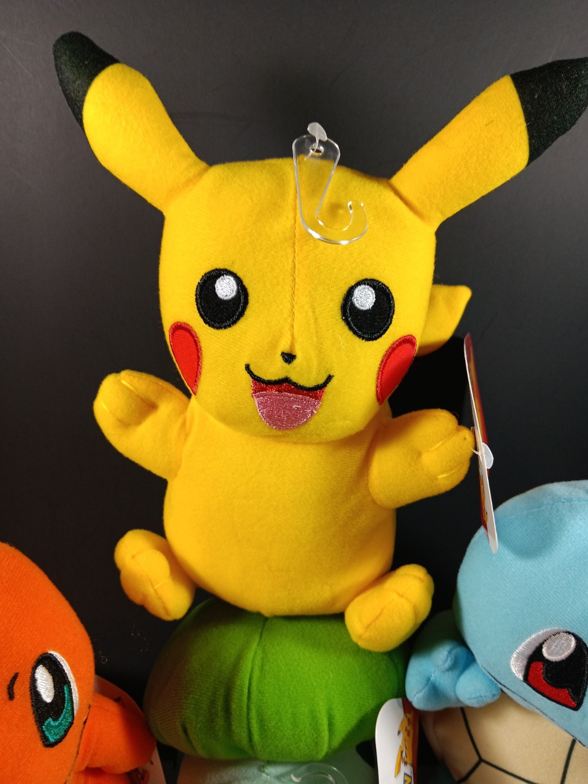Pokemon Starter Kit 3 Pikachu Bulbasaur Squirtle Plush doll 6&Prime; Stuff Animal New