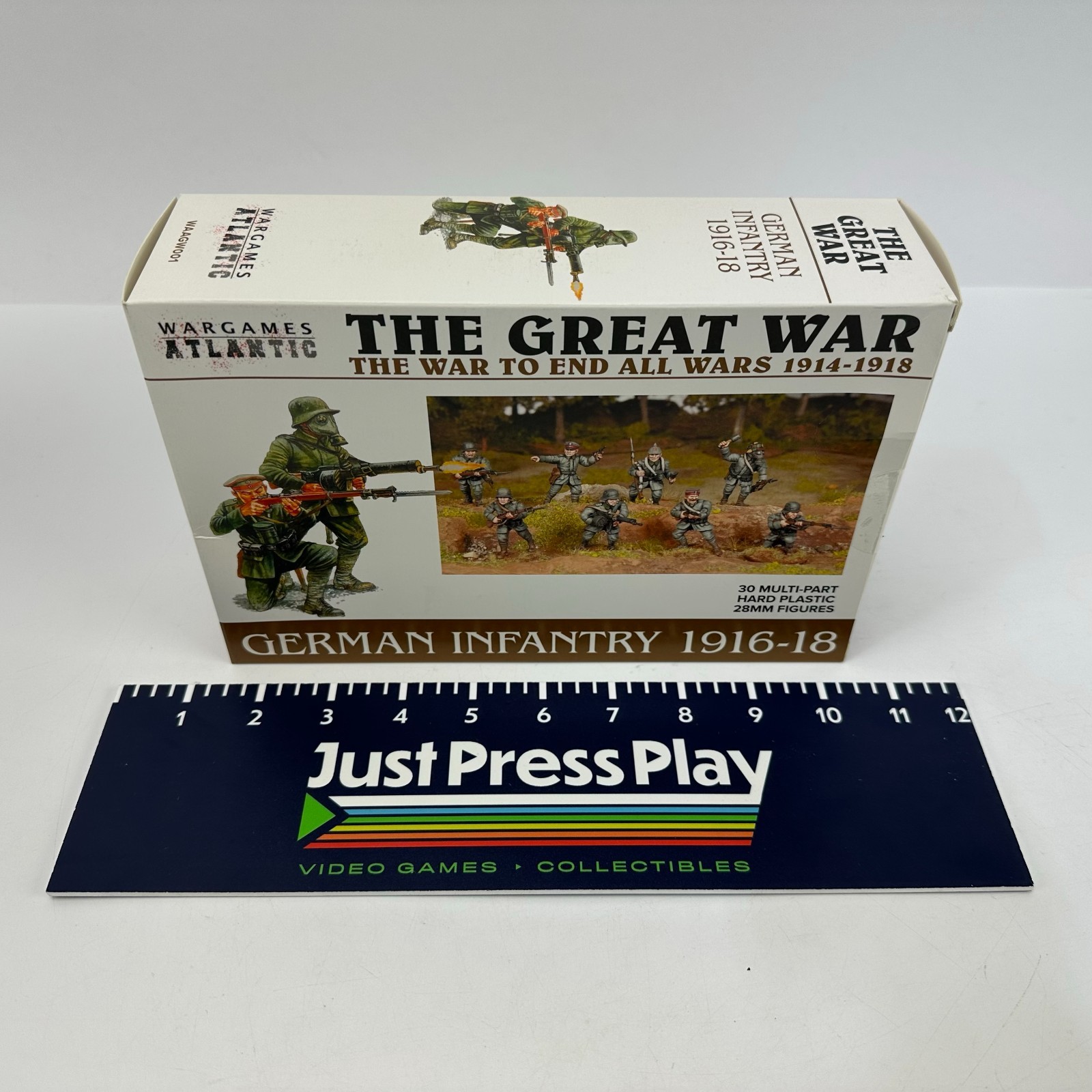 New Sealed Wargames Atlantic The Great War German Infantry 1916-18 Figures