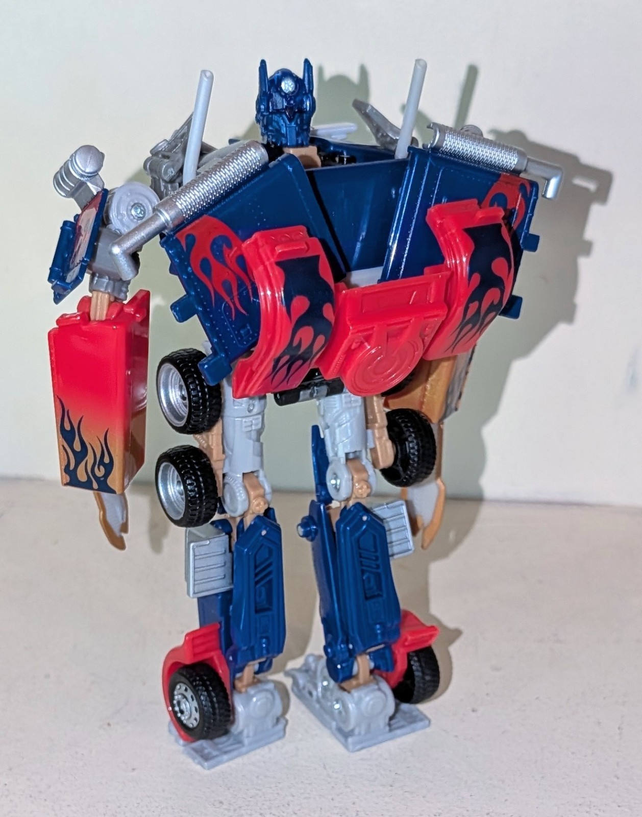 Transformers Reveal the Shield Battle Blades Optimus Prime Rts 2011 Incomplete