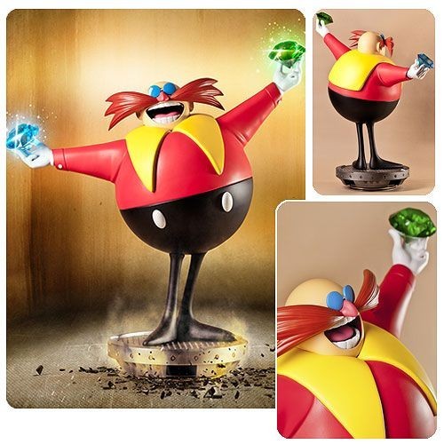 First 4 Figures Sonic the Hedgehog Dr Robotnik Eggman Statue SEGA Figure