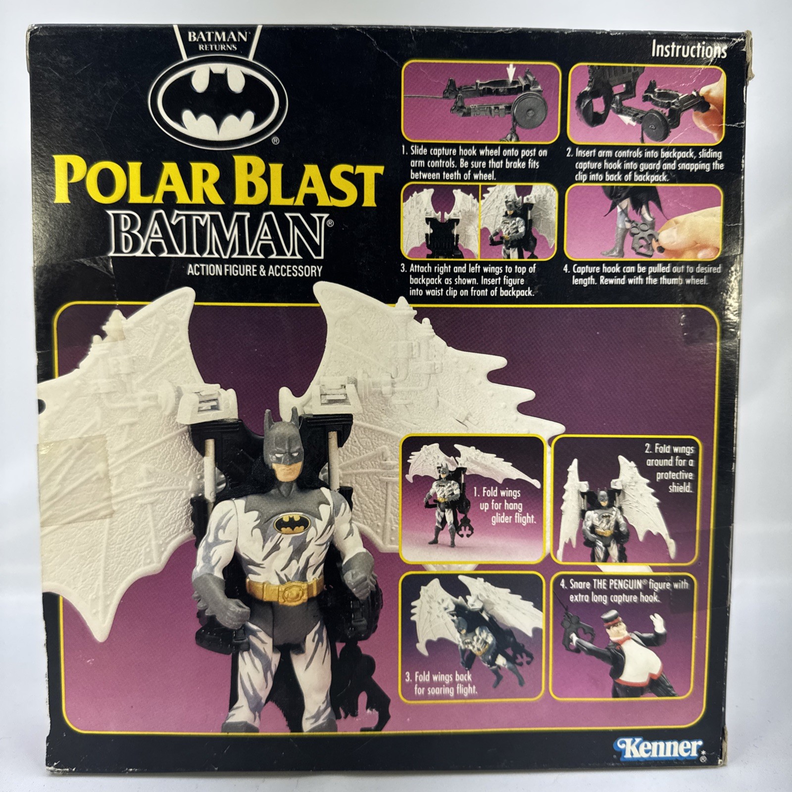 Batman Returns Polar Blast Action Figure Toys R Us Limited Kenner 1991