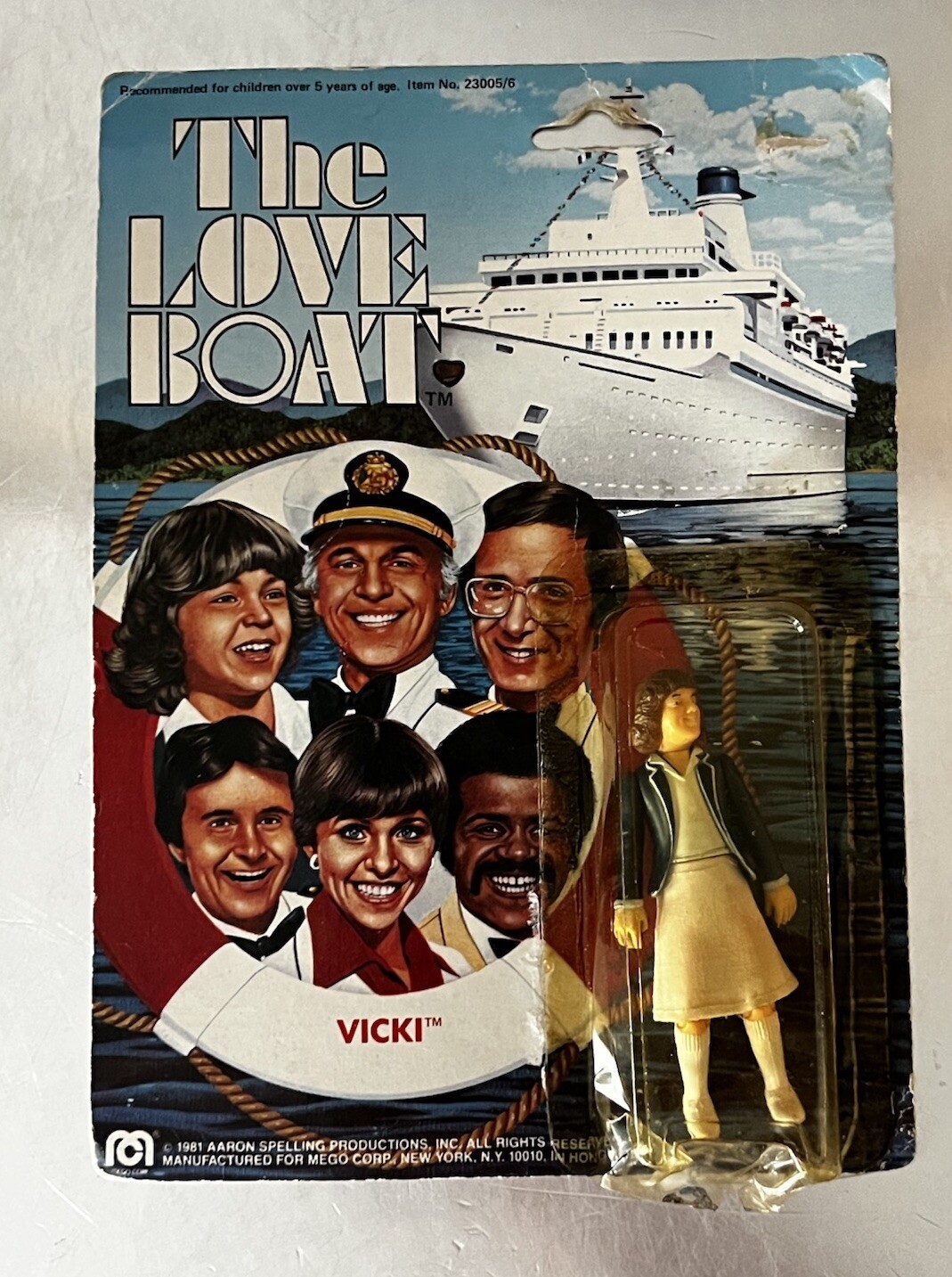 Vintage Mego The Love Boat VICKI 3.75&Prime; Figure TV Show Movie 1981 Original NEW