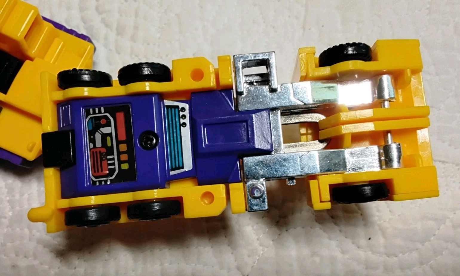 Vtg 1984 Transformers Constructicon Action Figures Accessory Lot Hasbro 1 Owner