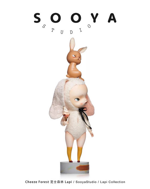Sooya Studio « Cheeze Forest » Lapi Limited Edition Model Statue Tidal Current