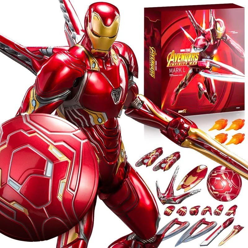 Marvel Avengers Infinity War Iron Man MK 50 Mark L Armor 1/10 Action Figure