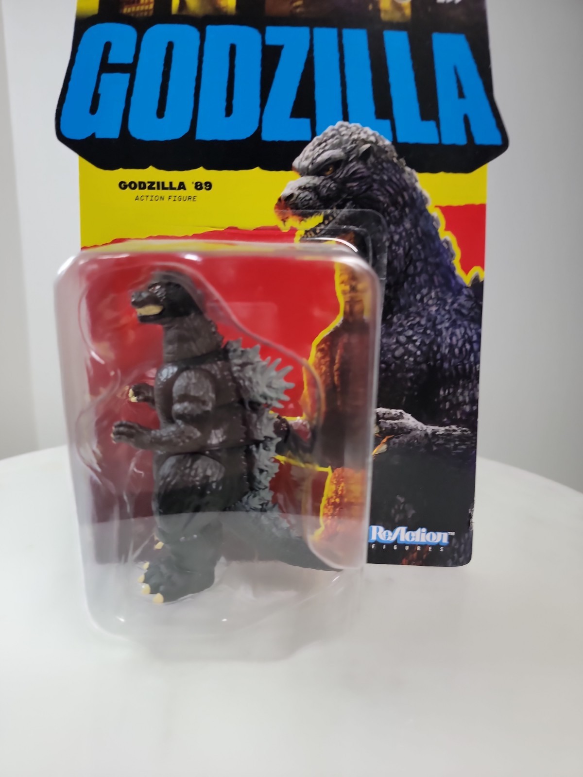 2025 Super7 Reaction 1989 Godzilla 3.75&Prime; Action Figure Wave 8