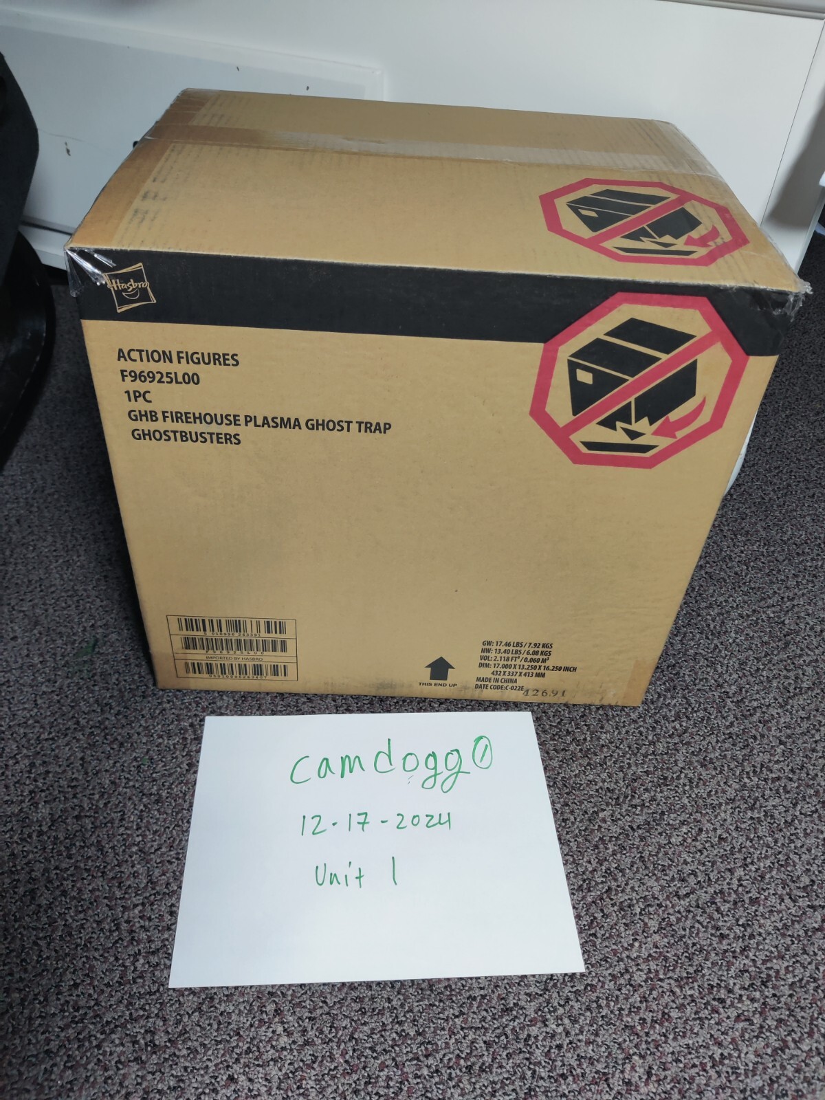 Ghostbusters HasLab Two in the Box! Trap + P.K.E. Meter + All Tiers. SHIP NOW
