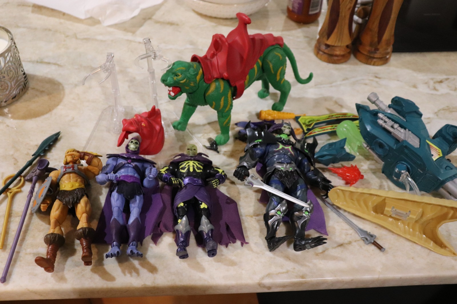 Mattel Masters of The Universe Chronicles Movie Figure Lot Skeletor, He-man