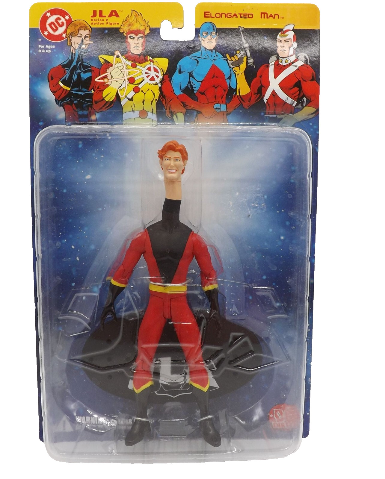 Justice League Elongated Man Action Figure 7.5&Prime; JLA Series 2 DC Comics