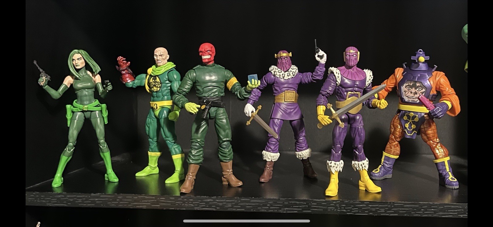 Marvel Legends Hydra – Red Skull, Baron Zemo, Madame Hydra, Baron Strucker, Zola