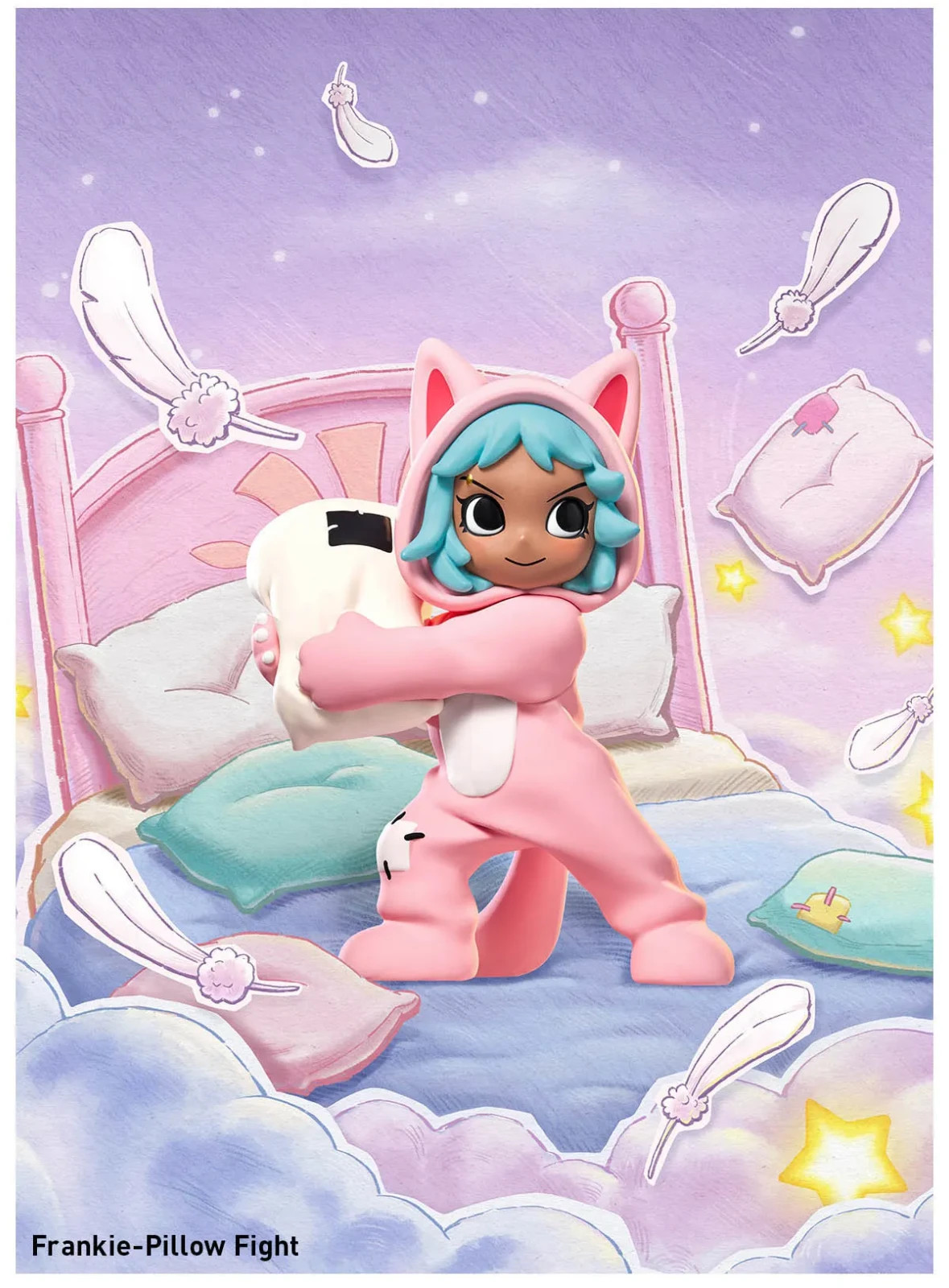POP MART Lil Peach Riot Sleepover Frankie Pillow Fight Confirmed NEW/SEALED