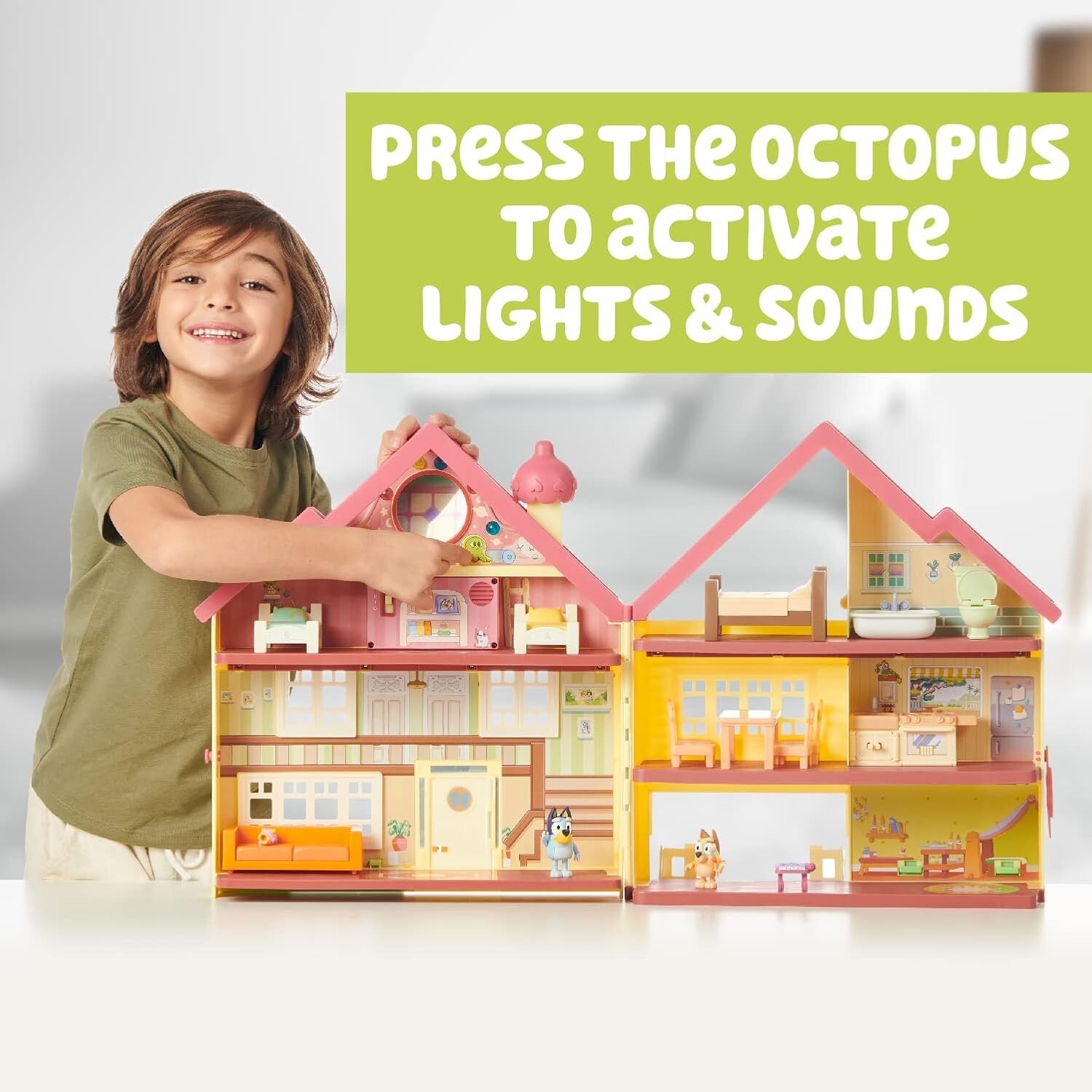 Children&rsquo;s Ultimate Lights & Sounds Playhouse with Bingo & Friends – 30&Prime; Open
