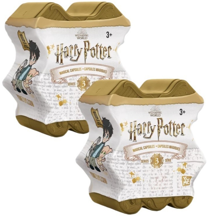 NEW Yume Toys 19474 2-Pack HARRY POTTER Magic Capsules Series 3 Blind Box Mini